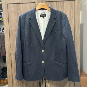 Talbots Women's 16 Aberdeen Blazer Blue